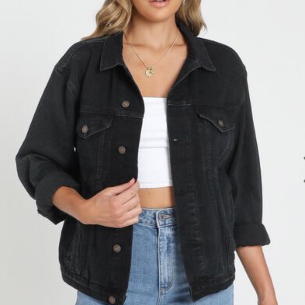 Gambit Denim Jacket in Black